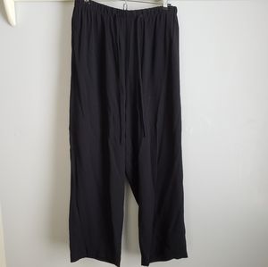 Large Black loose pants